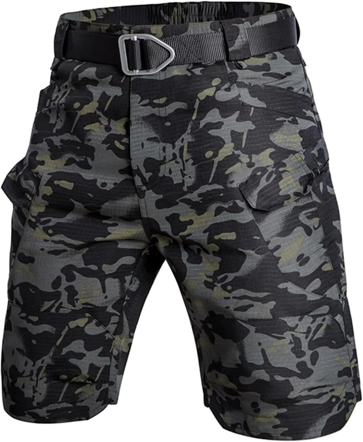 Men's Stretch Tactical Shorts Water Resistant Ripstop Cargo Shorts Outdoor Lightweight Work Hiking Pants