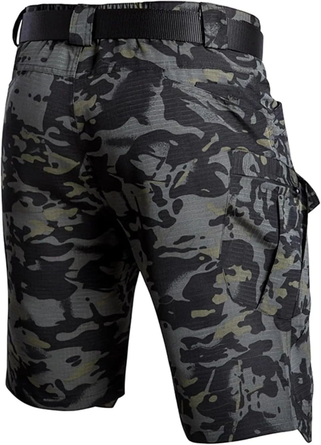 Men's Stretch Tactical Shorts Water Resistant Ripstop Cargo Shorts Outdoor Lightweight Work Hiking Pants