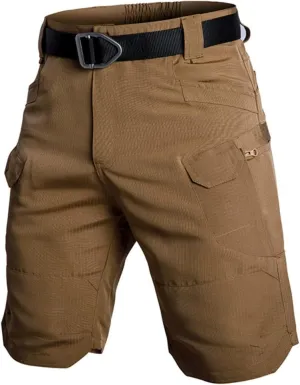 Men's Stretch Tactical Shorts Water Resistant Ripstop Cargo Shorts Outdoor Lightweight Work Hiking Pants