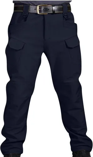 Men's Tactical Cargo Pants Multi-Pocket Durable Comfortable Outdoor Utility Water Resistant Workwear