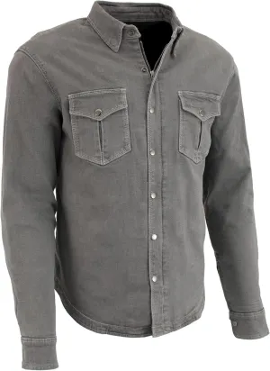 Milwaukee Leather Men's Mpm1621z-gry