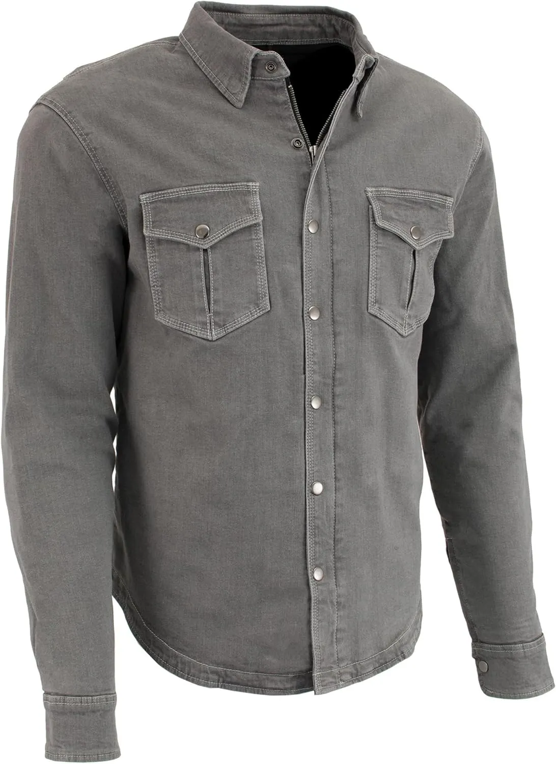Milwaukee Leather Men's Mpm1621z-gry