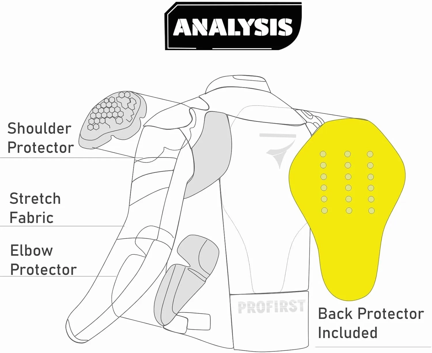 Motorbike Protective Jacket For Men Motorcycle Offroad Dirtbike Jacket CE Armored Dualsports Enduro Motorcycle Jacket