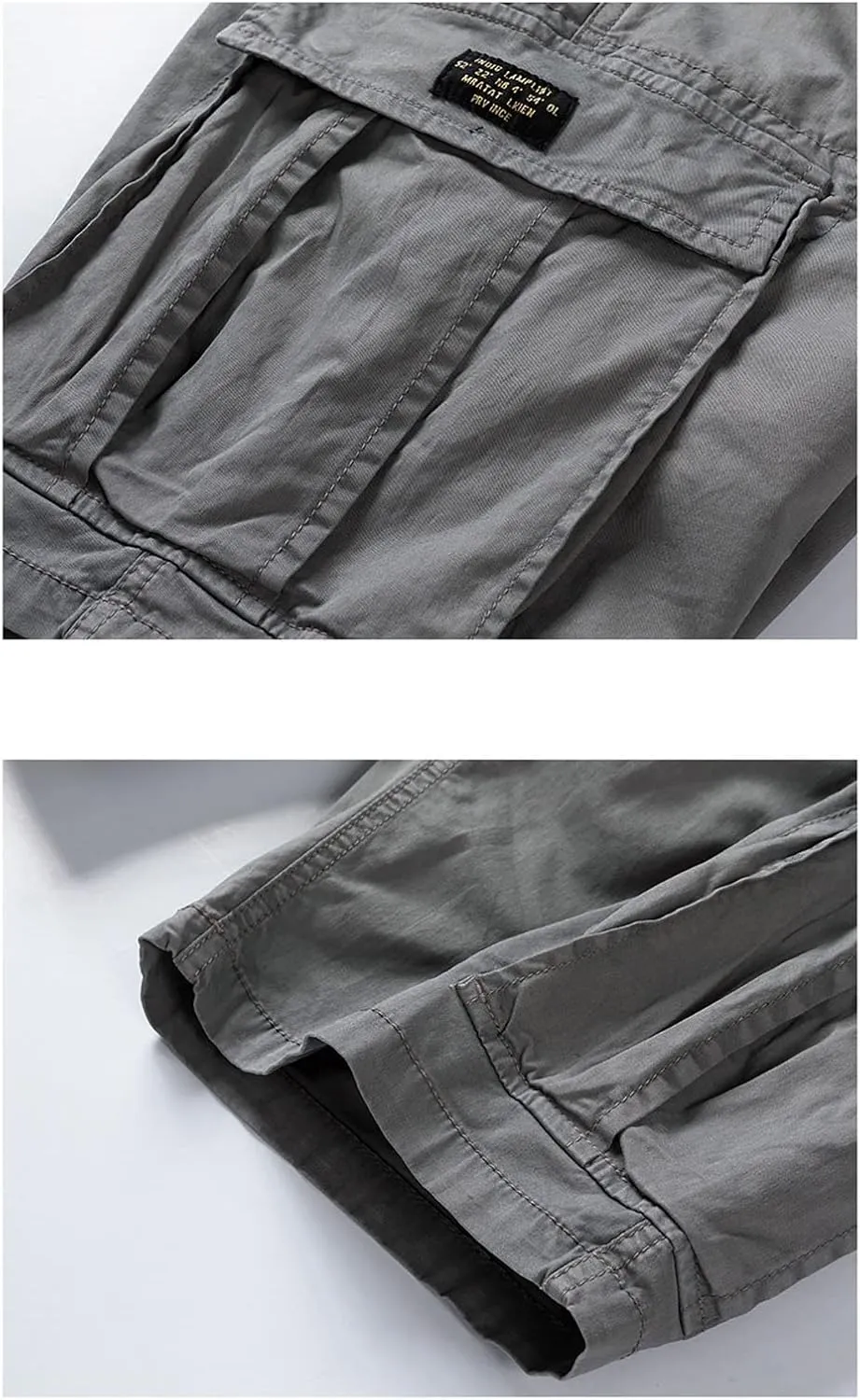 Muscularfit 5 Inch Inseam Shorts Men 2023 Drawstring Elastic Waist Multi Pockets Cargo Shorts Outdoor Utility Tooling Shorts