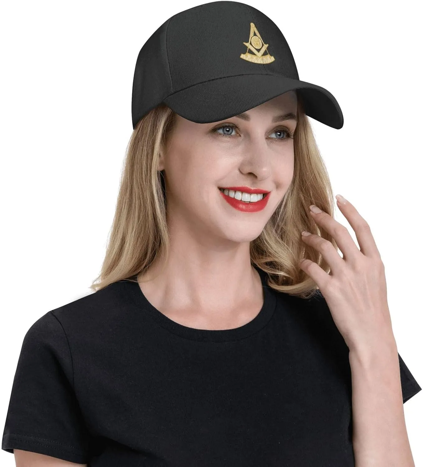 ONVOWO Past Master Jewel Funny Gifts Baseball Hats Men Black Hip Hop Hat Flat Hat Adjustable Cap Snapback Hat for Men Women