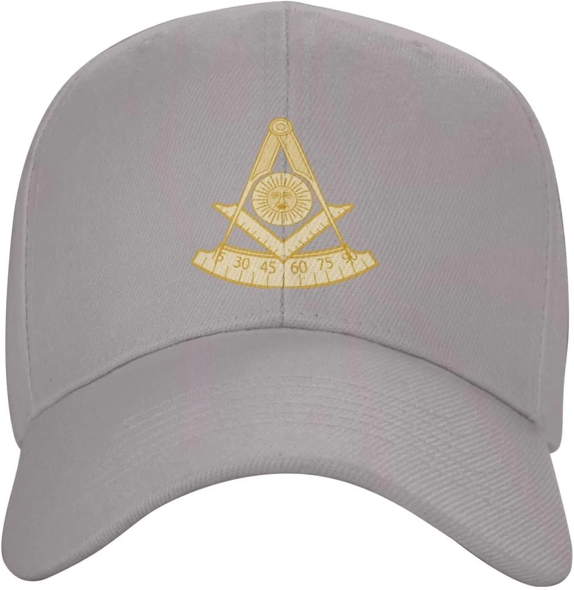 ONVOWO Past Master Jewel Funny Gifts Baseball Hats Men Black Hip Hop Hat Flat Hat Adjustable Cap Snapback Hat for Men Women