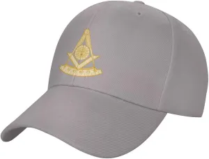 ONVOWO Past Master Jewel Funny Gifts Baseball Hats Men Black Hip Hop Hat Flat Hat Adjustable Cap Snapback Hat for Men Women