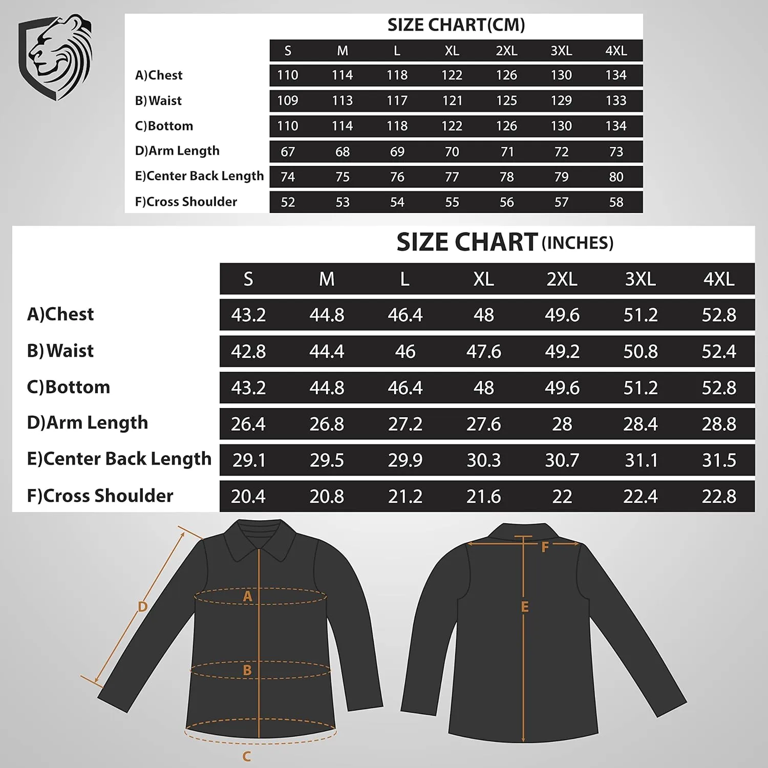 Riparo Motorcycle Riding Work Shirt for Men Long Sleeve Flannel Armored Shirt with Kevlar and CE Removable Protectors