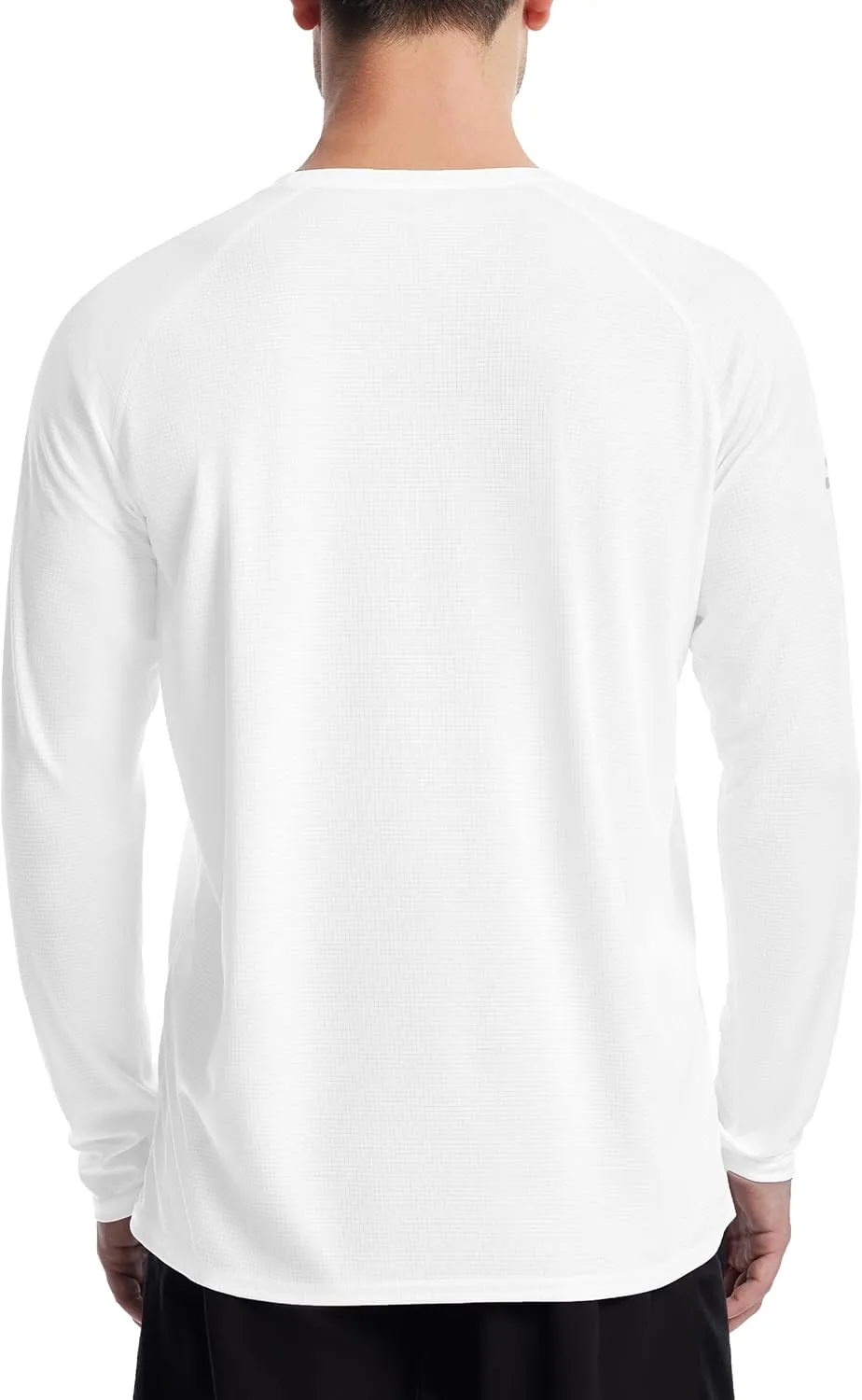 Roadbox Men's UPF 50  Swim Rash Guard, Long Sleeve UV Sun Protection SPF Water Shirts Quick Dry for Outdoor Fishing Hiking