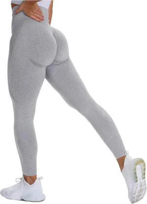 Running Leggings for Women Butt Lift Seamless High Waist Stretchy Tummy Control Sports Yoga Leggings Summer Sportwear