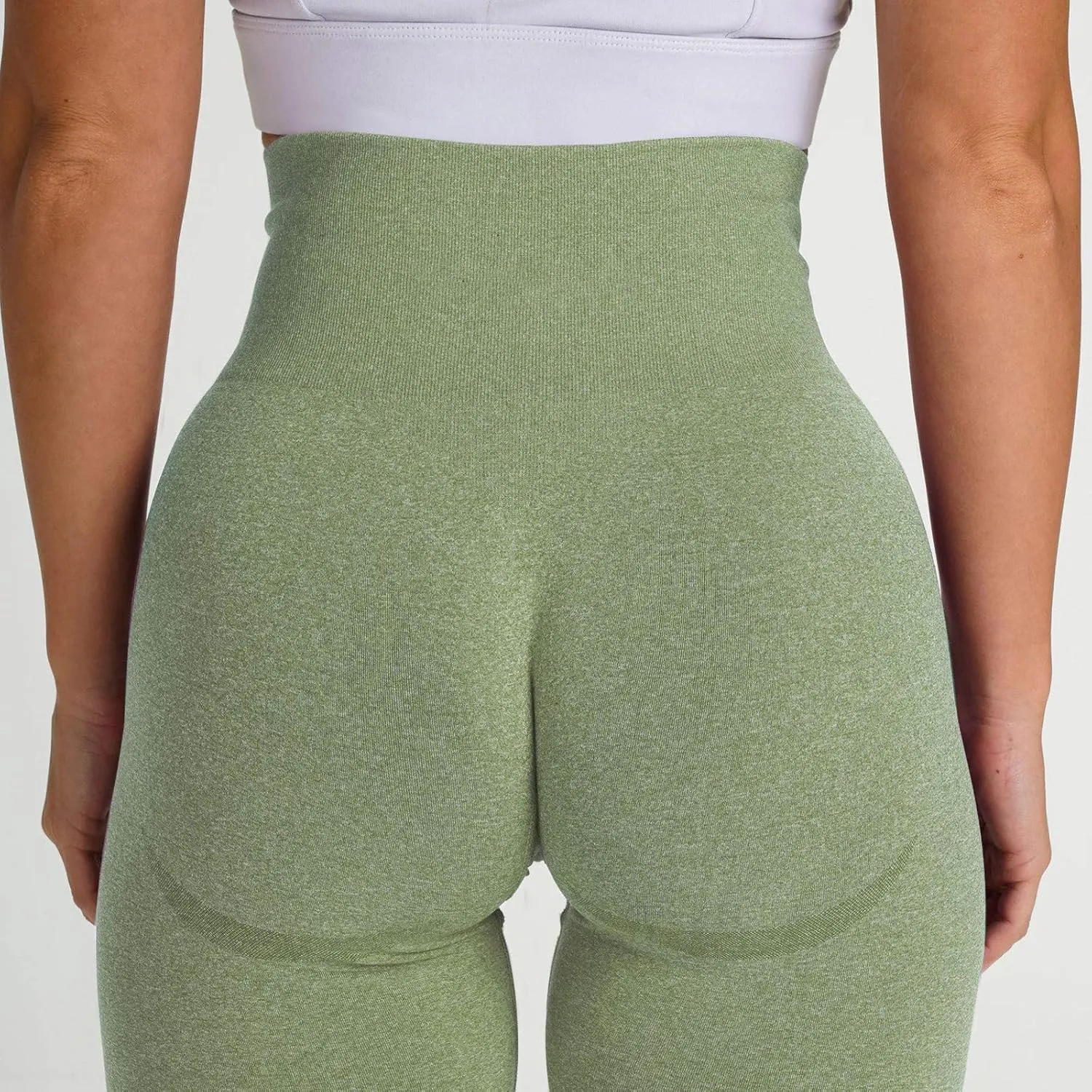 Running Leggings for Women Butt Lift Seamless High Waist Stretchy Tummy Control Sports Yoga Leggings Summer Sportwear