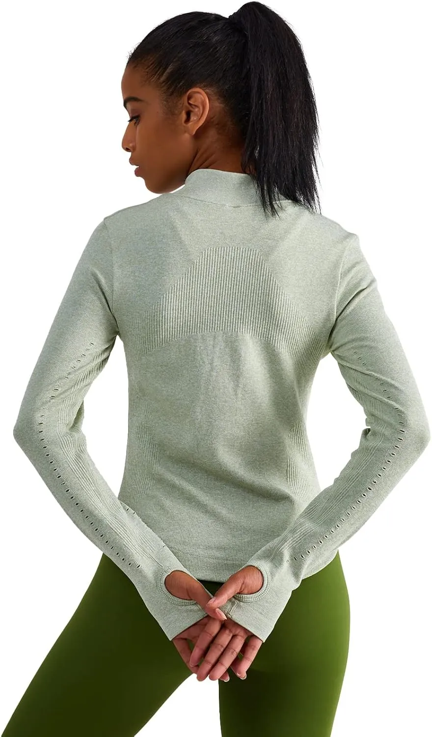 sphinx cat Womens Athletic Long Sleeve Full Zip Running Track Jacket Workout Yoga Sportwear with Thumb Holes Slim Fit