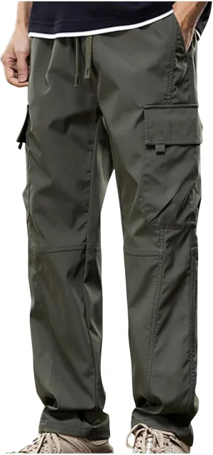 Tactical Work Pants For Men Outdoor Utility Fishing Hiking Long Pants Miliary Uniform Cargo Pants With Multi Pockets