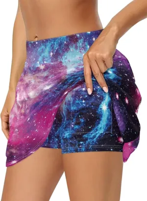 Tennis Skirts for Women High Waisted Athletic Golf Skorts with Pocket Quick Dry Workout Pickleball Skirt Activewear