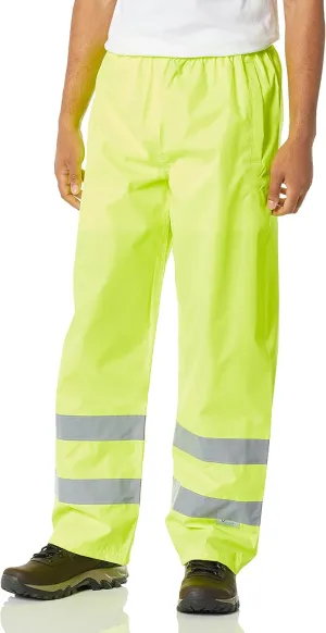 Viking Open Road 150D High Vis Work Pants for Men and Women - Waterproof High Visibility Rain Gear; ANSI/ISEA, CSA Compliant