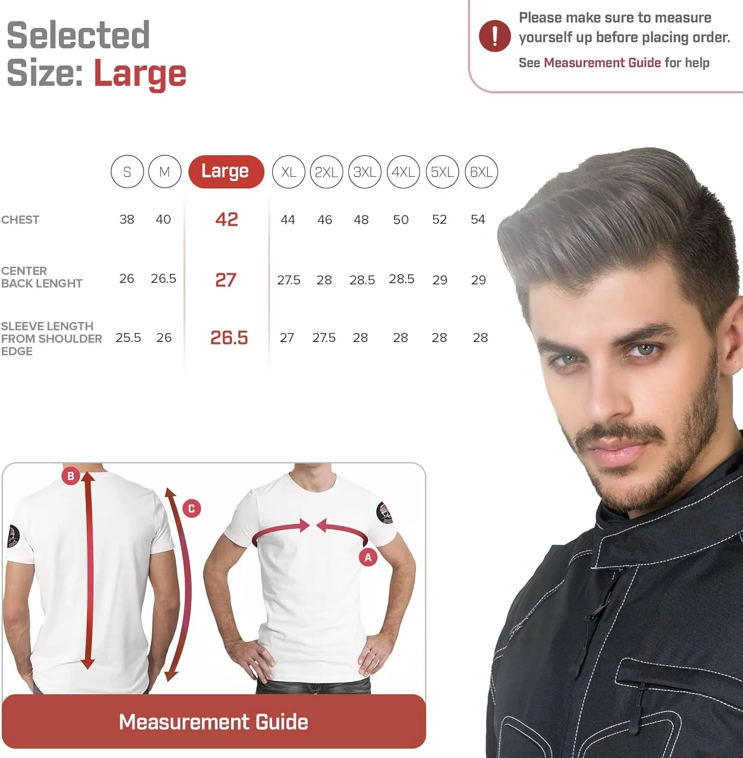 WICKED STOCK Motorcycle Jacket for Men Motorbike Powersport Riding Gear Dirt Bike Racing Adventure Biker Jackets