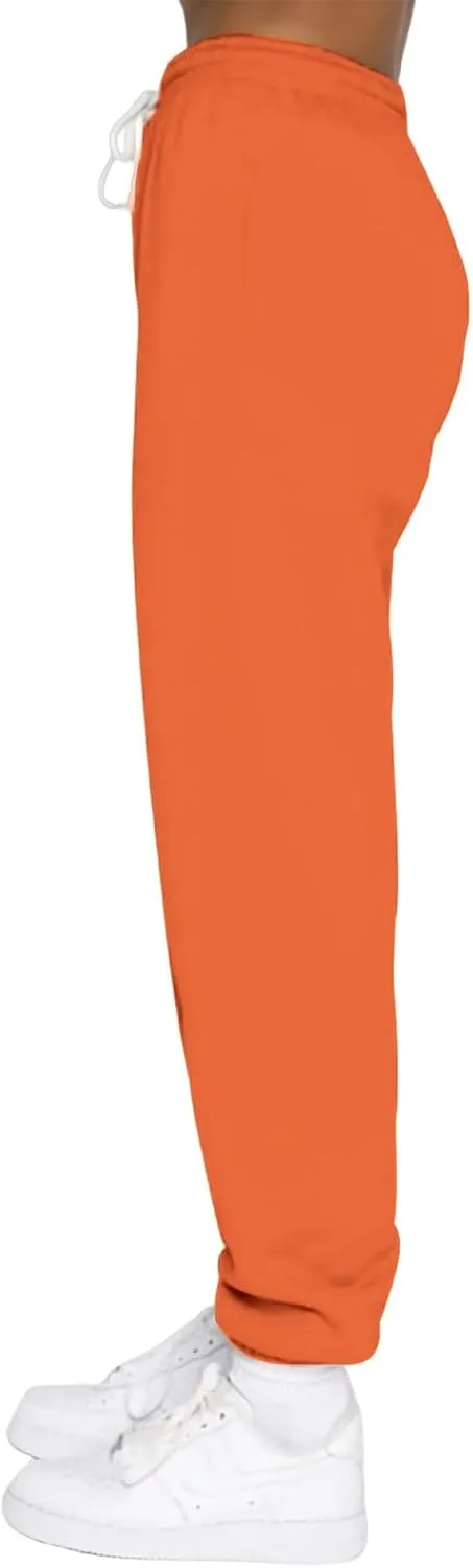 Women High Waisted Baggy Sweatpants 2024 Jogger Pants Y2k Trendy Lounge Trousers Pockets Baggy Cinch Bottom Jogger