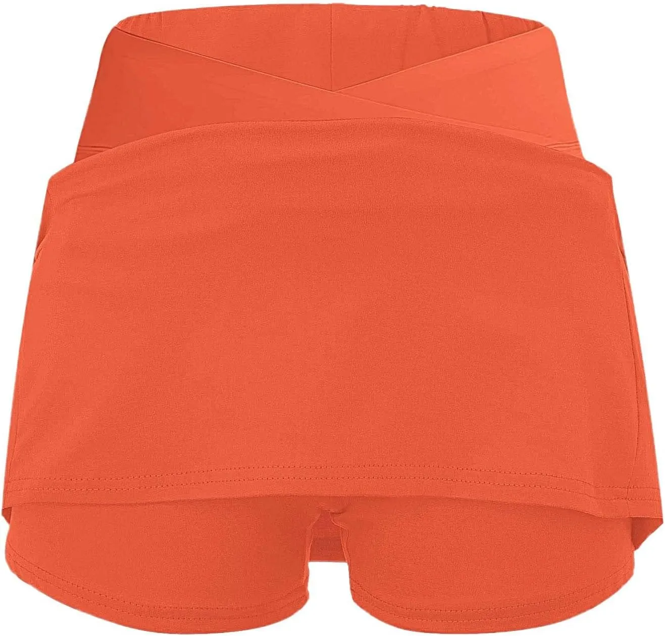 Women's Golf Skirts with Shorts Crossover Athletic Tennis Skorts with Pockets Casual Workout Pickleball Mini Skort