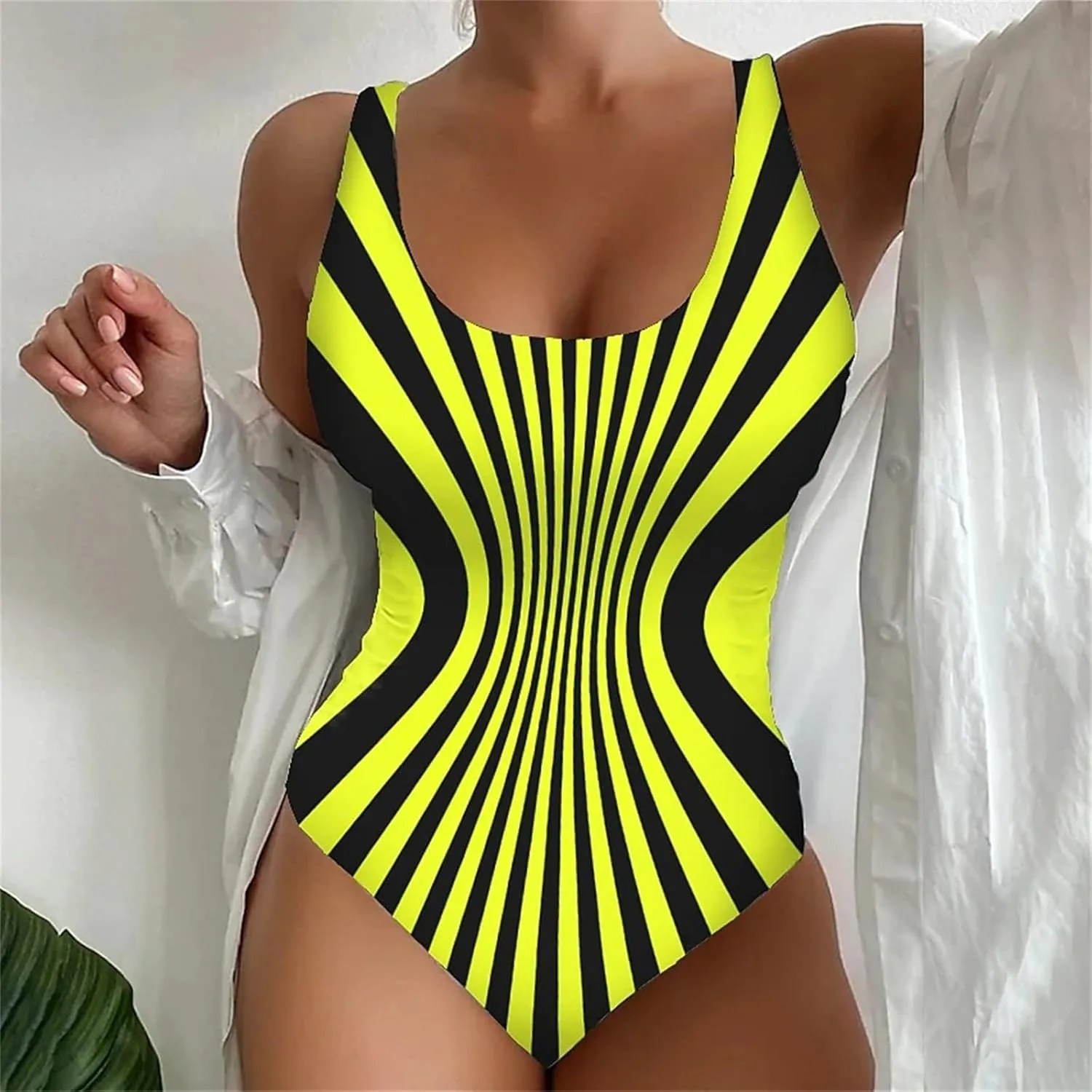 Women's One Piece Swimsuits Bathing Suit for Women with Bikini Maxi Wrap Skirts 2 Floral Print Fashion Swimsuit