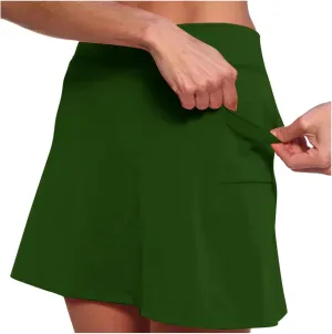 Womens Tennis Skirts with Shorts Underneath Summer Athletic Golf Skorts 2025 Workout Tummy Control Skirt with Pockets