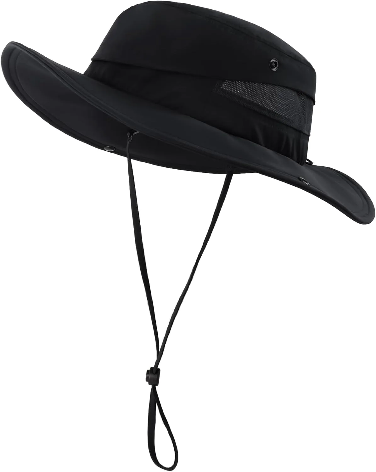 Zylioo 3XL/2XL/XL/L/M UV Boonie Sun Hat,Oversize Quick Dry Breathable Fishing Hats,UPF Cool Summer Hats with Strap